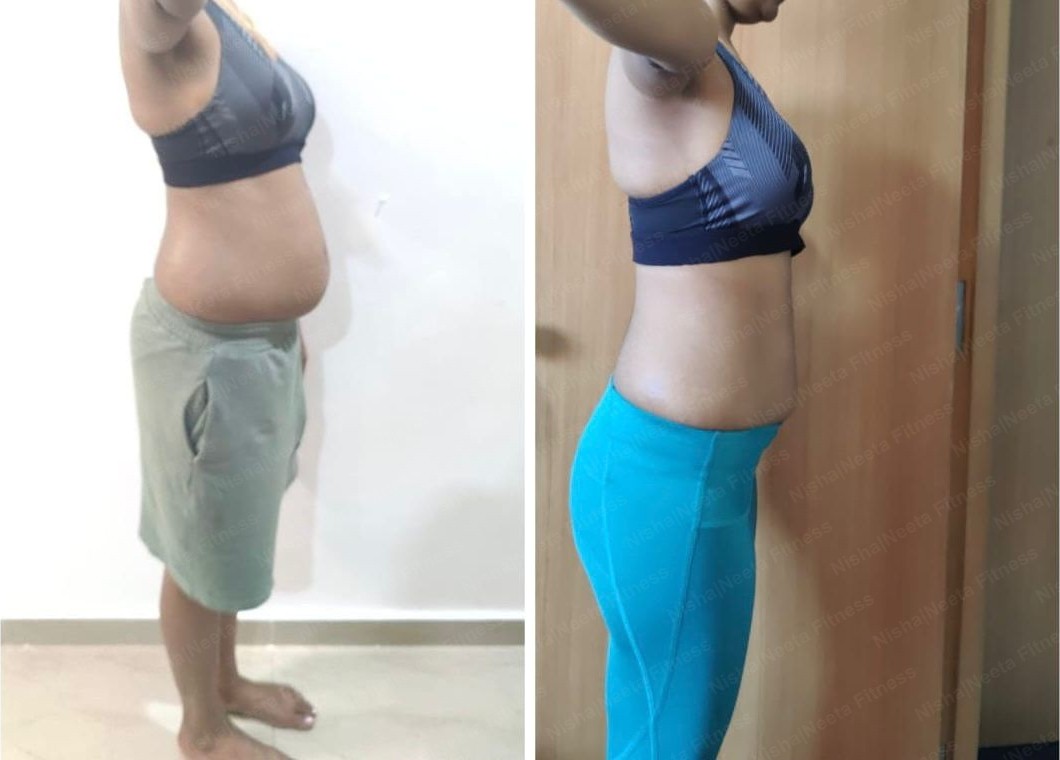 Core Challenge member before and after, result 4