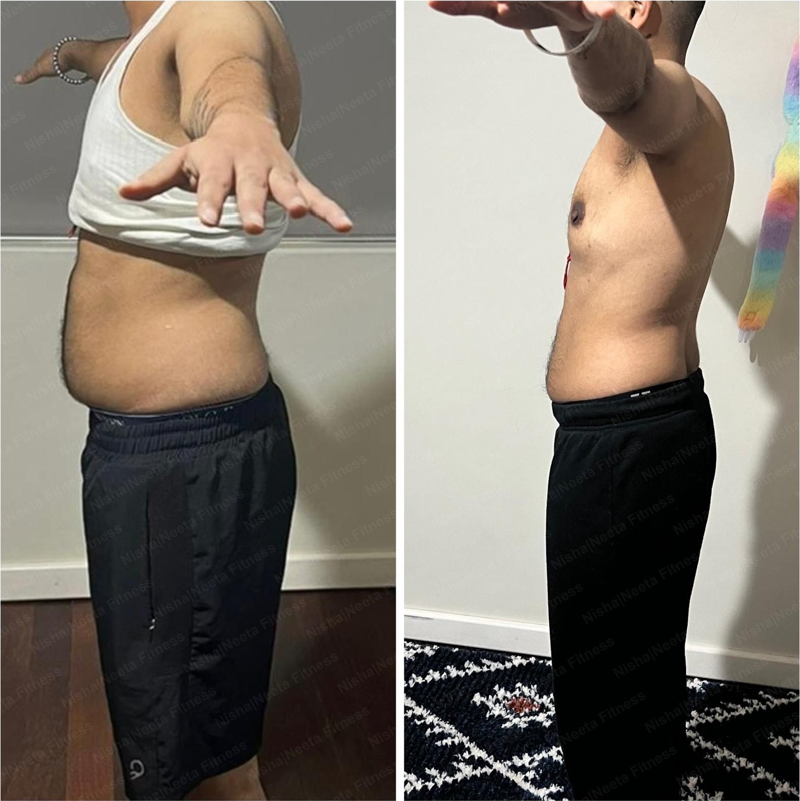 Core Challenge member before and after, result 5